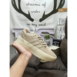 Original Fear of God's Mist x Ad Athletics 86 Lo IE6213 Grosso Cobertura Combinação Recoil Shock Pad Sole, Desgaste Estável, Calçado Casual AXA2 Esportivo Masculino