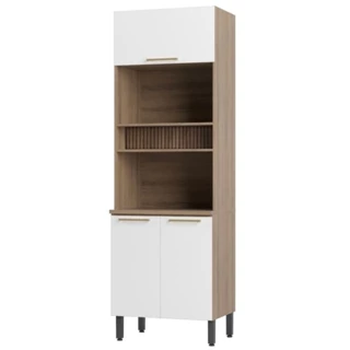 Paneleiro Torre Quente Telasul Avelã 907303 3 Portas 70cm