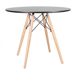 Mesa de Jantar Redonda 110cm Eames Dsw