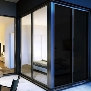 Adesivo Vinil Preto Blackout Isola Luz Solar Janela Vidro Porta 8m X 45cm