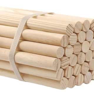 KIT Bastao Madeira Pinus 19mm 3/4 1,50m (5und)