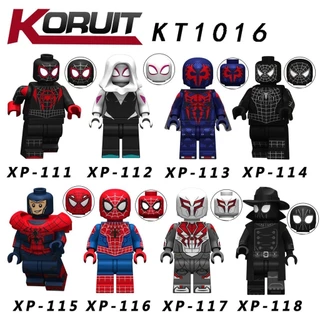 Compatível Com O LEGO Super Heroes Spider-Man Paralelo Universo Gwen Montado Bloco De Construção minifigure boy toy