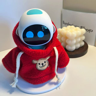 Adequado Para Eilik Robot Intelligent AI Electronic Pet Exclusive Roupas Camisola Vermelha Decoração Acessórios