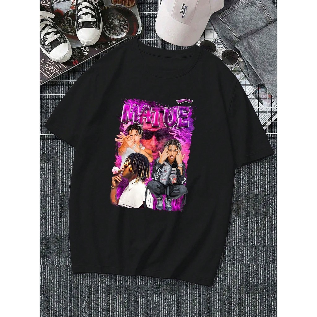Camiseta Premium 100% Algodão Matue Vintage Bootleg Trap Brasileiro Estampada Streetwear Lançamento 2024 Envio Imediato Diem