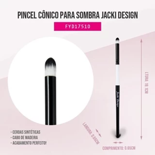 Pincel Língua de Gato para corretivo Jacki Design