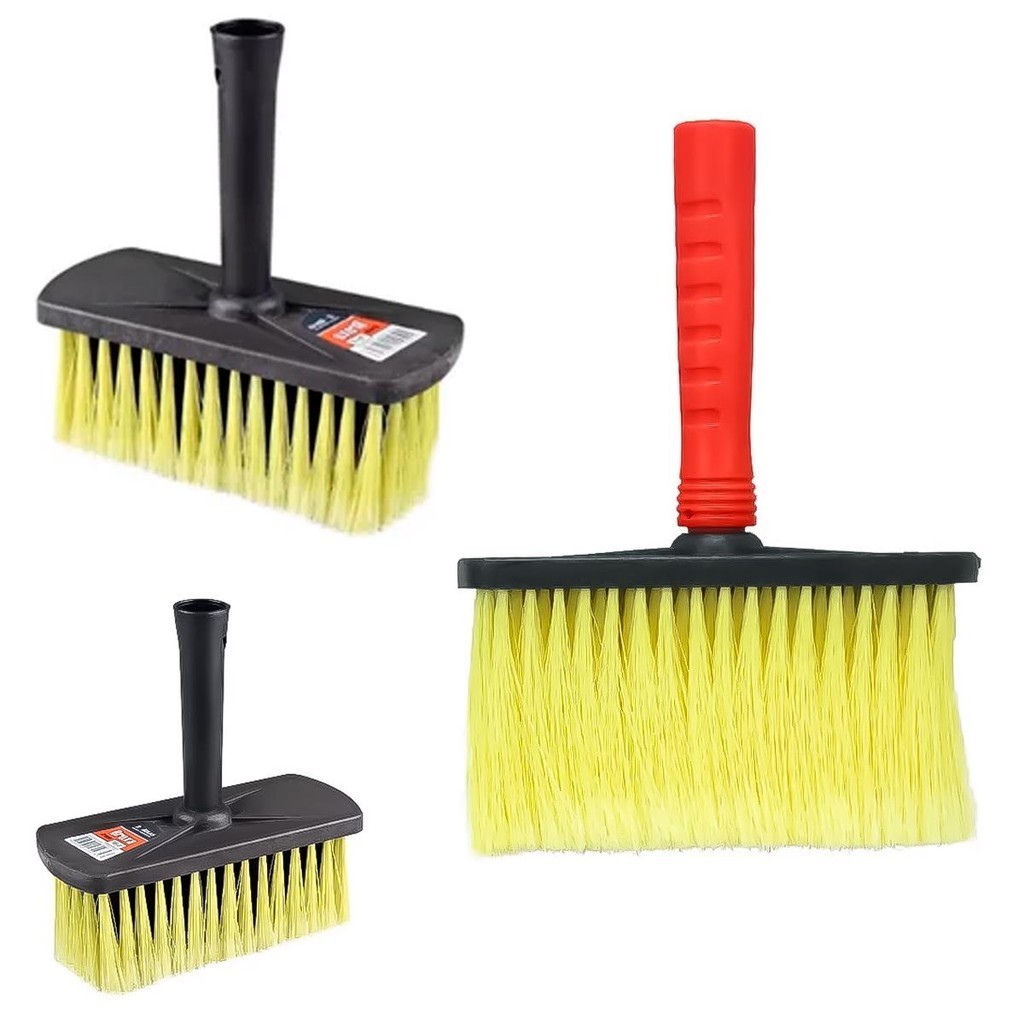 Broxa Retangular Plástica Fio Nylon Com Cabo Para Impermeabilização ...