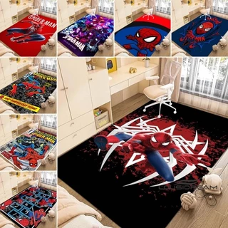 Desenho Animado Anime Superhero Tapete Homem-Aranha Cômico Sala De Estar Quarto De Criança De Banheiro Antiderrapante Personalizável 00-0
