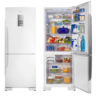 Refrigerador Panasonic BB53 425L Inverter Frost Free NR-BB53PV3W