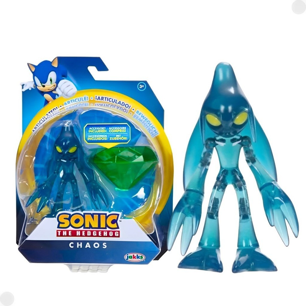 Boneco Chaos Coleção Sonic The Hedgehog Articulado 04221A - Sunny