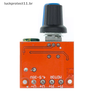 LTBR Mini 5A 90W PWM DC Módulo Controlador De Velocidade Do Motor-5V-35V Chave Reguladora Regulável LED Dimmer ~