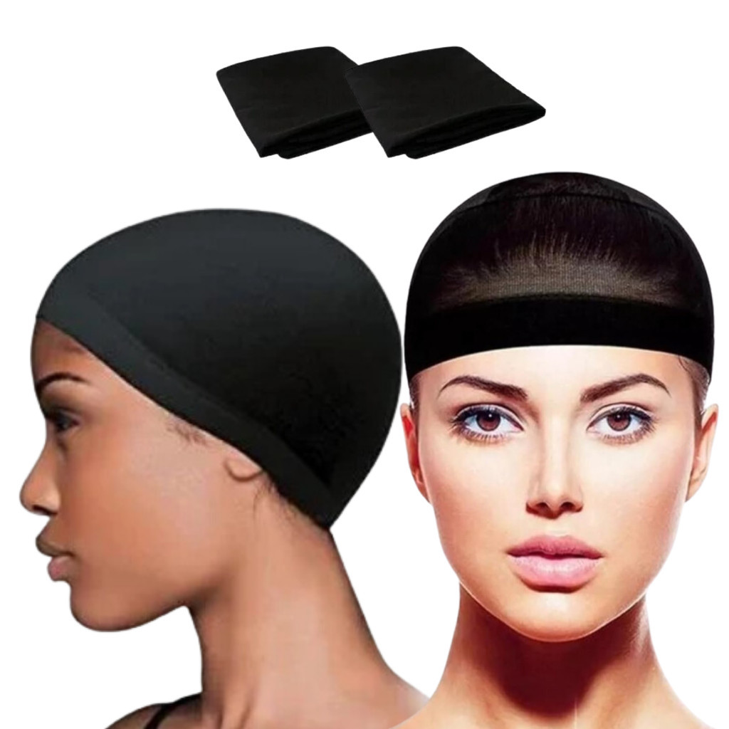 Kit 2unds Touca Nero Meia calça segura peruca e anti frizz | Shopee Brasil