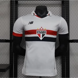 Edição Do Jogador 2024/25 São Paulo Home Football Jersey E Camiseta S-2XL , Podem Adicionar Seu Nome Número