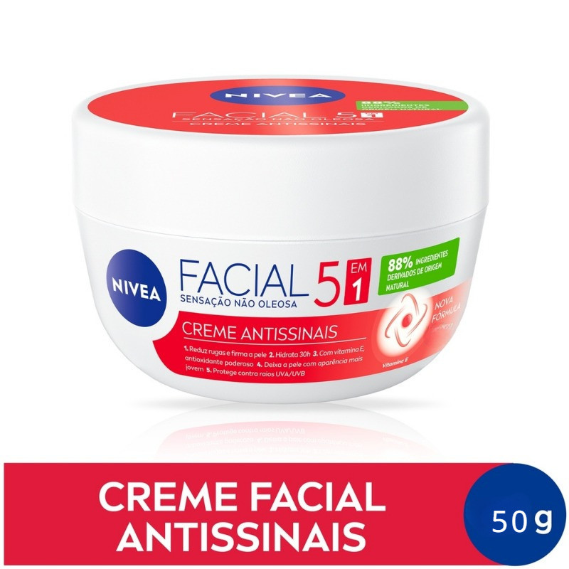 Creme Facial Antissinais 50g Nivea
