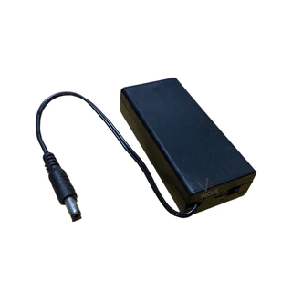 Suporte Porta 2 Baterias 18650 Case Com Chicote Plug P4