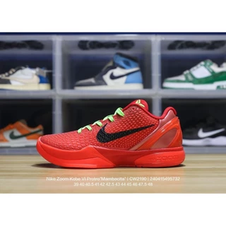 ZK6 Tênis De Basquetebol Esportivo " Vermelho E Preto Inverso Verde Hornet FV4921 "