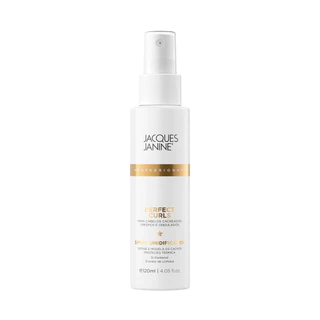 Spray Umidificador Antifrizz Protetor Térmico Ativador Cachos Perfect Curls Jacques Janine 120ml