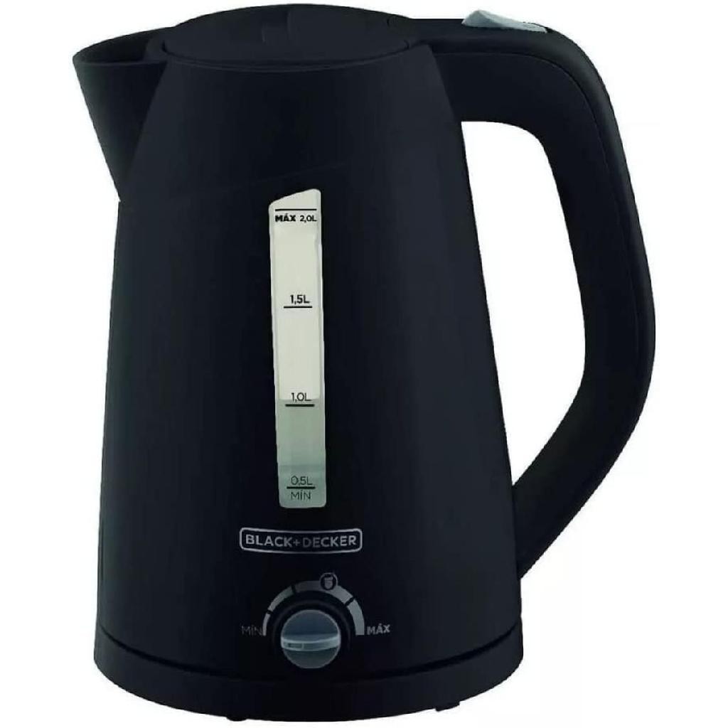 Chaleira Elétrica Black+Decker K2200-B2 Automática Controle de Temperatura 2L Preta - 220V em Oferta na Shopee