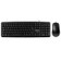 Kit Teclado e Mouse Office ,Com fio, TGT GR100 V3, ABNT2, 1000DPI, Preto, TGT-GR100-BK03