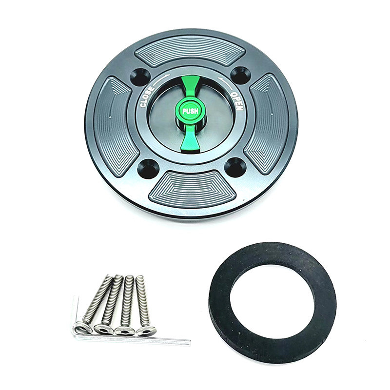 Tampa Do Tanque De Combustível CNC Para Kawasaki Z650 Z900 Z400