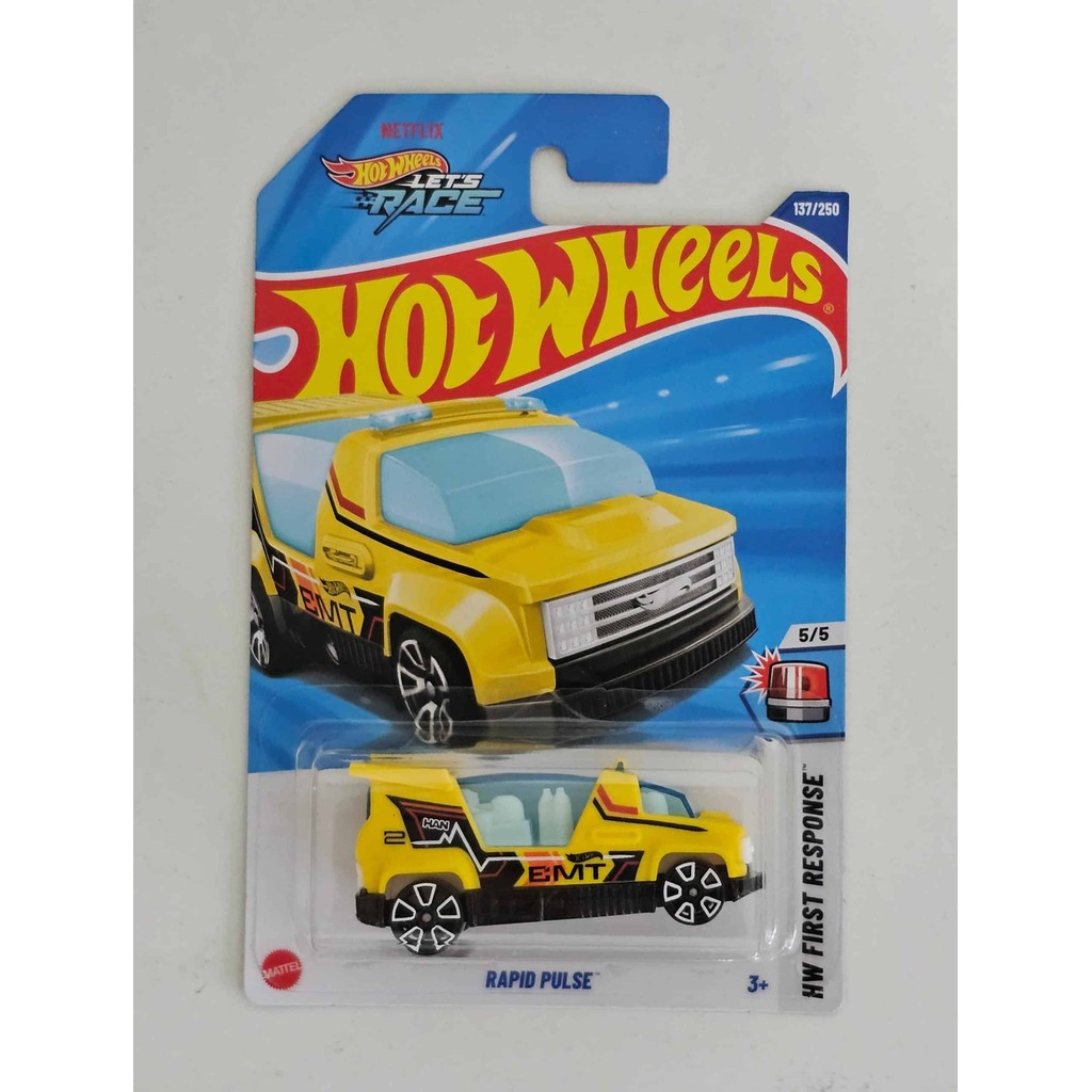 Hot Wheels First Response - Rapid Pulse | Shopee Brasil