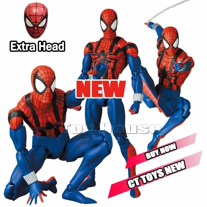 In Stock Ct Toys Spiderman Mafex 143 Ben Reilly Comic Ver The