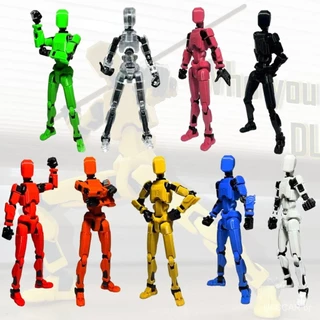 Titan Robot Action Figure 3D Impresso com Articulação Completa para Stop Motion Animation 13 Action Figure Dummy