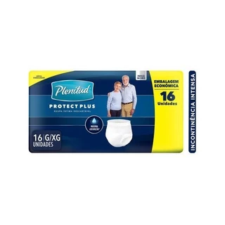 Roupa Íntima Descartável Plenitud G/XG Active Plus 16 Unidades