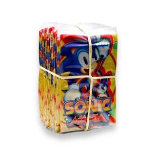 Kit 200 Cards Figurinhas Sonic Mania 50 Pacotinhos Bafo Duelar em Oferta na Shopee