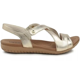 Sandália Rasteira Usaflex Feminina Couro Conforto Flex R1804 em Oferta na Shopee