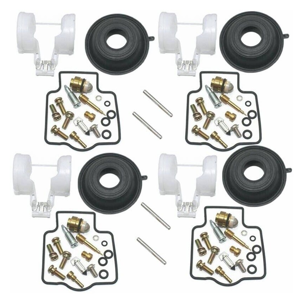 kit De Reparo De Carburador 4X Para KAWASAKI ZX600 Ninja ZX6R ZZR600 , Diafragma Flutuante , Pode