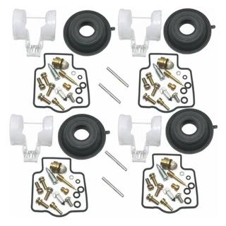 kit De Reparo De Carburador 4X Para KAWASAKI ZX600 Ninja ZX6R ZZR600 , Diafragma Flutuante , Pode
