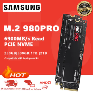Samsung 980 pro M . 2 NVMe SSD 512GB/1TB/2TB 4T PCIe 2280 PC laptop desktop