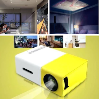 Mini Projetor Portátil Led 1080p 600 Lúmens Hdmi YG300 Envio Imediato