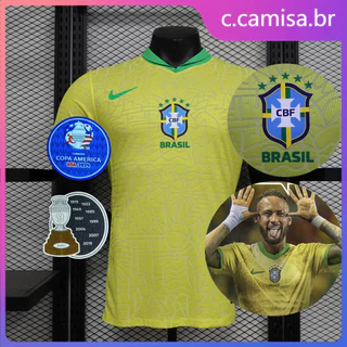 2024-25 BrI Player Verson Camisa De Futebol Versão Do Jogador Camisa