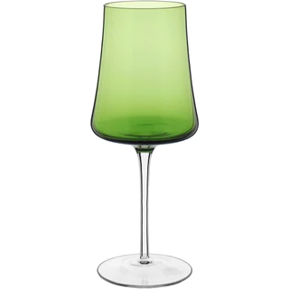 JOGO 2 TAÇAS VINHO ÁGUA HOME&CO LATOUR VIDRO 460ml 24x9x9cm VERDE