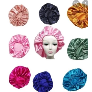 ANA 1108 Touca de Cetim Antifrizz Touca de Banho de Cetim em Oferta na Shopee