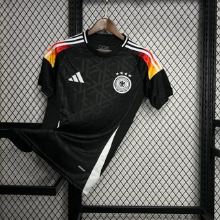 Nova Seleção Nacional De Futebol Esportivo Jersey Alemanha 2024-25 UEFA Euro Treinamento Pré-Jogo Uniforme Tamanho S-XXL
