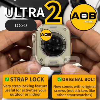 ULTRA2 Smartwatch Relógio smart watch Série 9 promax Com O Logotipo De Volta typec De Carregamento Sem Fio Dynamic Island Movimento De Gestos s9 ultra Inteligente Para Homem