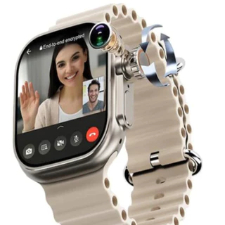 Smartwatch Ultra 3 Ai 5G 2/16GB Amoled Com Chip Android Came G_A Novo