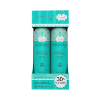 Kit 2 Desodorante Spray 48H Candy 150ml Giovanna Baby