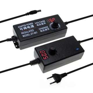 AC ajustável para fonte de alimentação DC 3V 5V 6V 9V 12 V 15V 18V 24V 1A 2A 5A Adaptador de Alimentação Universal 220V Para 12 V Volt Adapter