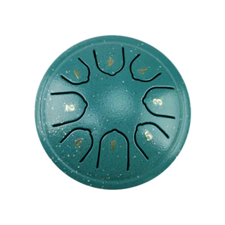 Tambor De Língua De Aço 4 Polegadas 8 Notas C Instrumento De Percussão Chave Bálsamo Portátil Com Mallets De Para Meditação Yoga Iniciantes Família Amigos Natal Pão De Mão