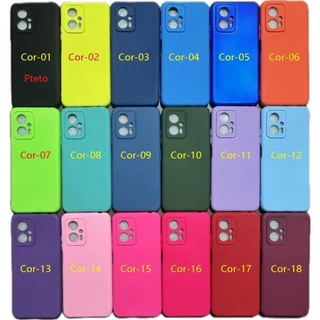 Capa Capinha Anti impacto Para Celular Xiaomi Poco X4 GT / Note 11T Pro 5G - Com Interior Aveludado de Silicone / 014XM - CP 014