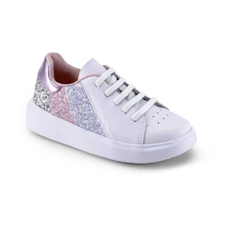 Tênis Glam Branco com Brilhos Bibi