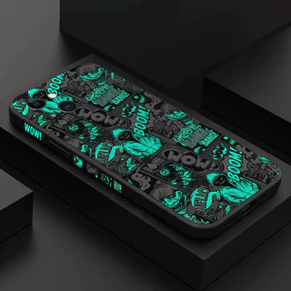 Capa De Celular De Palhaço Preto Demônio Para iPhone 11 12 13 14 15 Pro Max XR X XS 14 15 7 8 Plus SE 2020 2022 Mini Grafite A Prova De Choque Silicone Macio