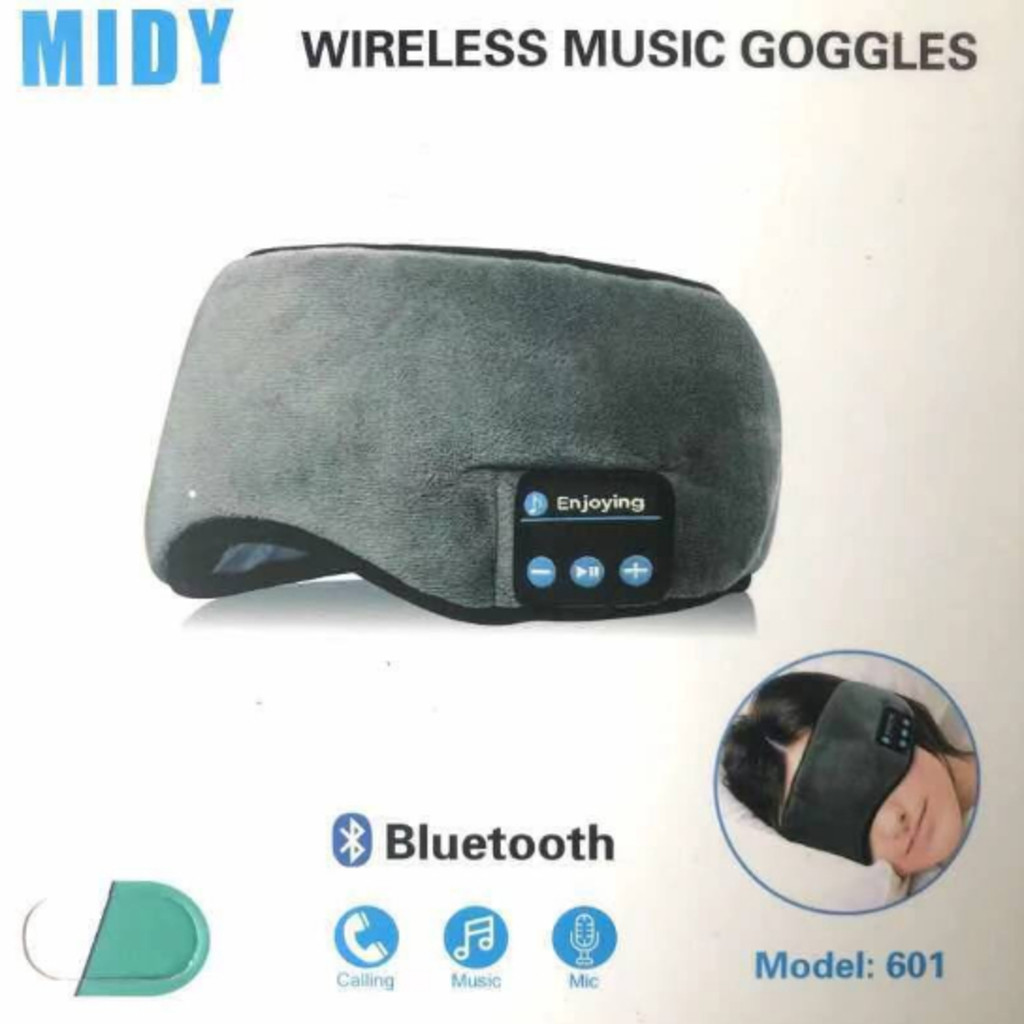 Tapa Olho Máscara Dormir Fone De Ouvido Bluetooth Confortável Recarregavel - ULIFE OFICIAL