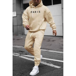 Conjunto Kit Moletom + Calça Paris Masculino Tendencia