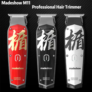 Madeshow M11 Professional Hair Clippers Carving Mark Oil Head Elétrica Cabelo Trimmer Cabeça Raspada