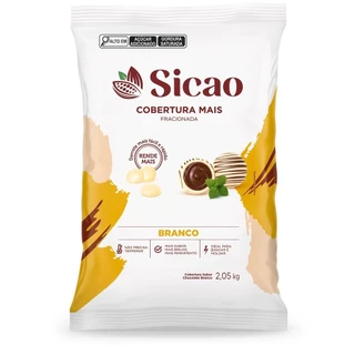Cobertura Branco Gotas 2,05kg - Sicao