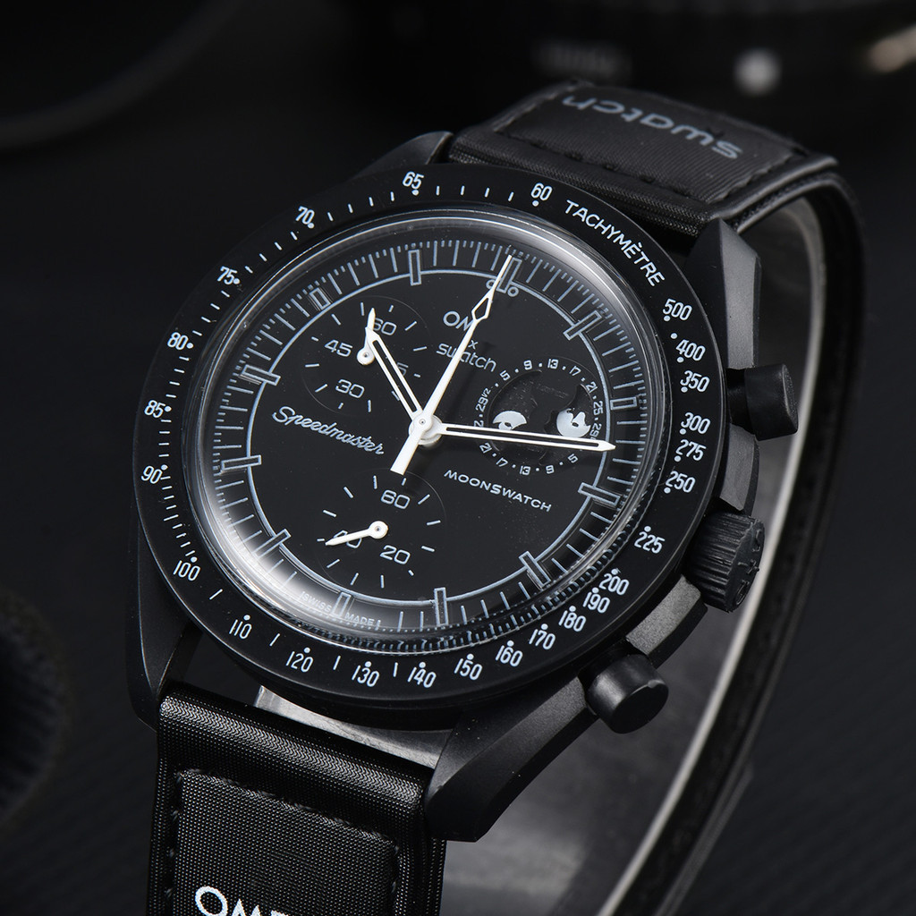 Relógio De Quartzo Luminoso De Seis Mãos À Prova D'água Omga Snopi Para Homens E Mulheres